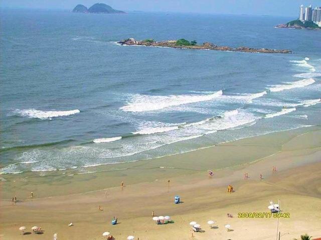 Ferienwohnung Pitangueiras Frente Mar Impecavel Guarujá Exterior foto